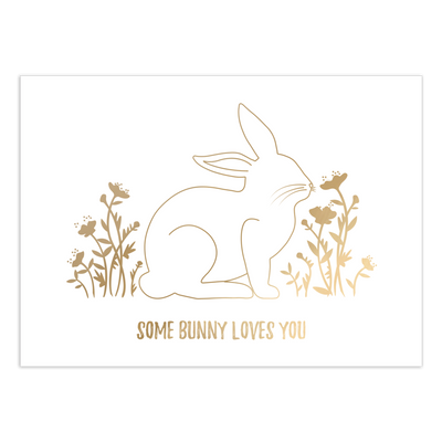 Bunny Foil Print