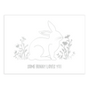 Bunny Foil Print