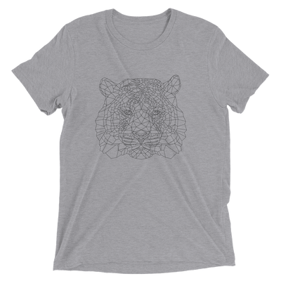 Men's Bare Bones Polygon Tiger T-Shirt