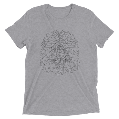 Men's Bare Bones Polygon Lion T-Shirt