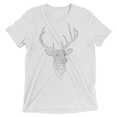 Men's Bare Bones Polygon Deer T-Shirt