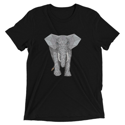 Men's Accentuated Polygon Elephant T-Shirt
