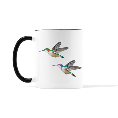 Hummingbird Couple Mug