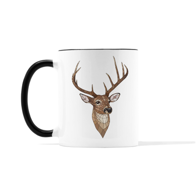 Accentuated Deer Mug