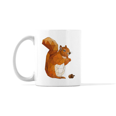 Accentuated Squirrel Mug