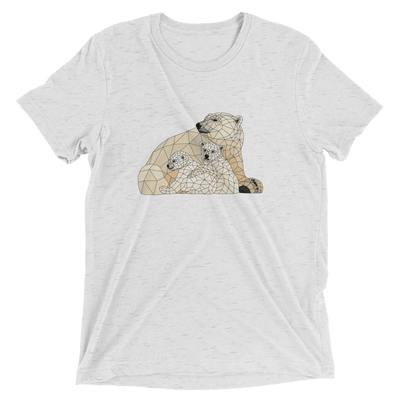 Men's Accentuated Polygon Polar Bears T-Shirt