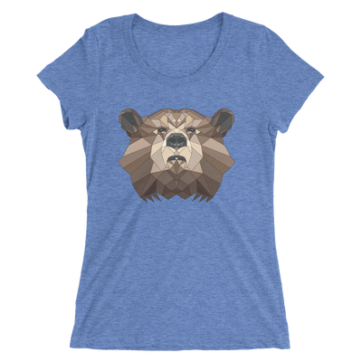 Women's Accentuated Polygon Bear T-Shirt