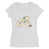 Women's Accentuated Polygon Polar Bears T-Shirt