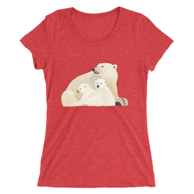 Women's Polygon Polar Bears T-Shirt