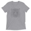 Men's Bare Bones Polygon Tiger T-Shirt