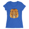 Women's Accentuated Polygon Lion T-Shirt