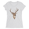 Women's Accentuated Polygon Deer T-Shirt