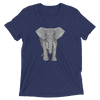 Men's Accentuated Polygon Elephant T-Shirt