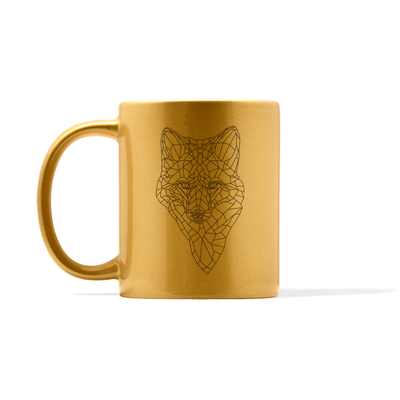 Metallic Fox Mug