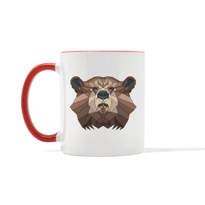 Accentuated Bear Mug