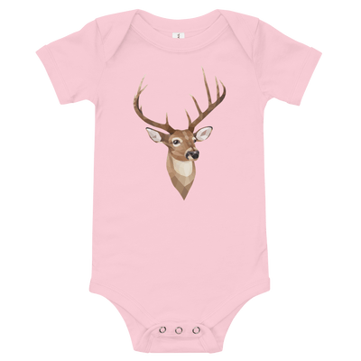 Deer Baby Short Sleeve One Piece