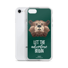 iPhone Green Bkgrd Bear Phone Case